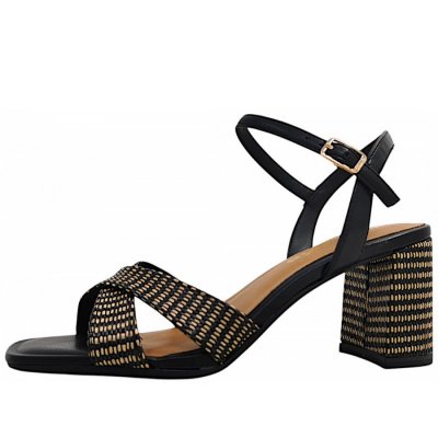 Tamaris Sandalette in black comb 098 Tamaris Sandalette in black comb 098