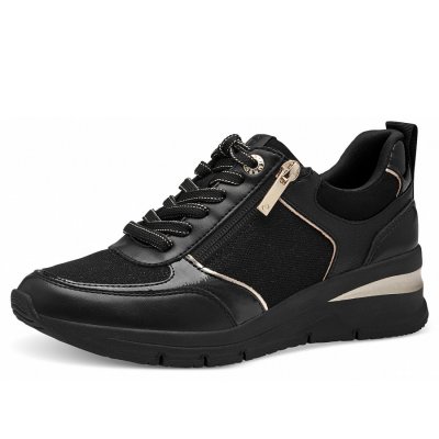 Tamaris Sneaker in black gold Tamaris Sneaker in black gold