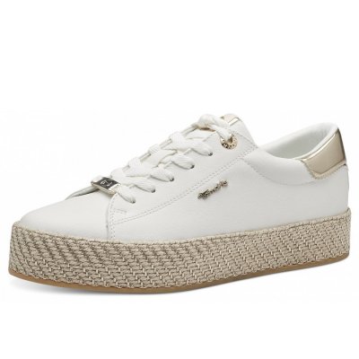 Tamaris Sneaker in weiss gold Tamaris Sneaker in weiss gold