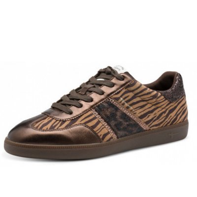 Tamaris schnürer Sneaker in braun Tamaris schnürer Sneaker in braun