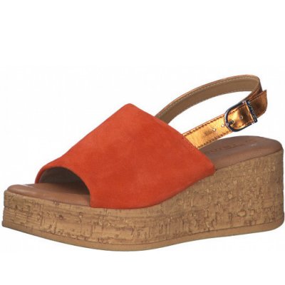 Tamaris Sandalette in orange Tamaris Sandalette in orange