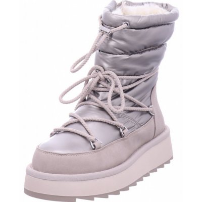 Tamaris Boots in grau metallic