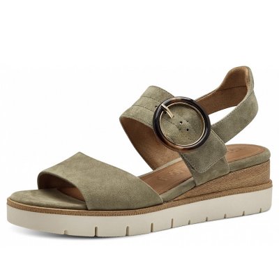 Tamaris Sandale in sage olive Tamaris Sandale in sage olive