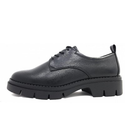 Tamaris eleganter Schnürer in 020 Black Matt Tamaris eleganter Schnürer in 020 Black Matt
