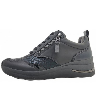 Tamaris Comfort sportlicher Schnürer in 022 black nappa Tamaris Comfort sportlicher Schnürer in 022 black nappa