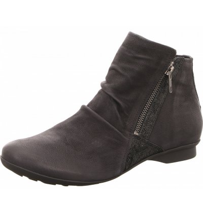 Think Stiefelette in schwarz