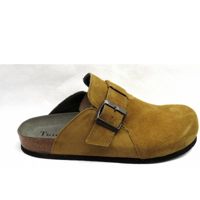 Think WOLFI olive Clogs in OLIVE