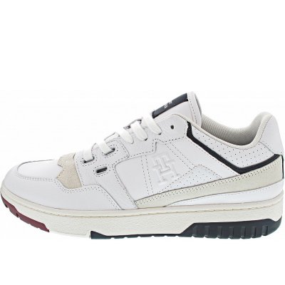 Tommy Hilfiger TH Basket Street RWB Sneaker in white Tommy Hilfiger TH Basket Street RWB Sneaker in white