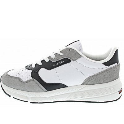 Tommy Hilfiger Faston LTH Mix Sneaker low in white Tommy Hilfiger Faston LTH Mix Sneaker low in white