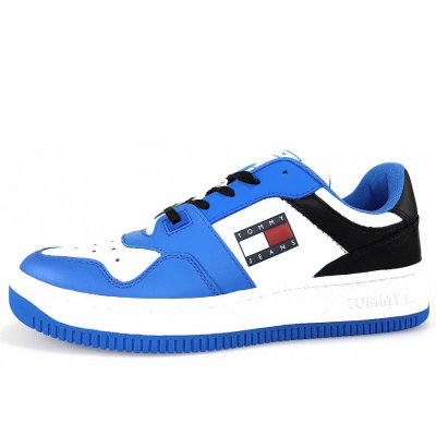 Tommy Hilfiger basket leather Sneaker low in C2P deep sky blue