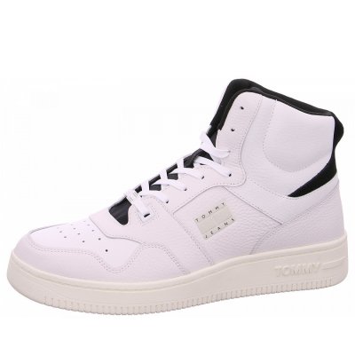 Tommy Hilfiger TJM Basket Mid Schnürstiefel in YBL ecru