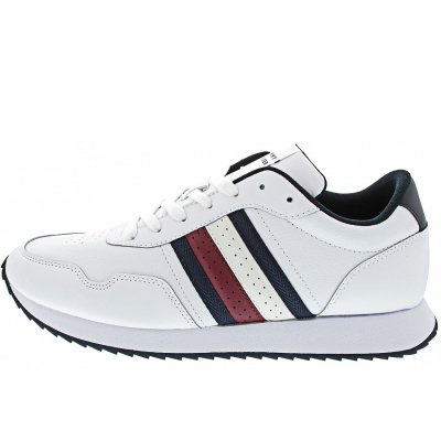 Tommy Hilfiger Runner Evo Lth Mix Ess Sneaker low in white Tommy Hilfiger Runner Evo Lth Mix Ess Sneaker low in white