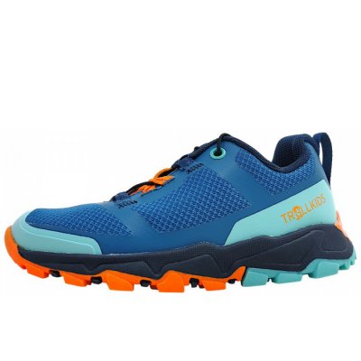 Trollkids Sandefjord Hiker XT sportlicher Schnürer in dusky turquoise Trollkids Sandefjord Hiker XT sportlicher Schnürer in dusky turquoise