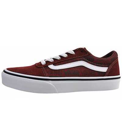 Vans Ward Sneaker low in logo madder brown Vans Ward Sneaker low in logo madder brown