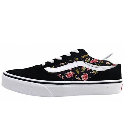 Vans Brooklyn LS Kids sportlicher Schnürer in floral black