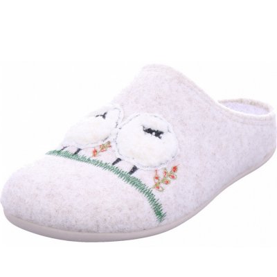 Varomed fina pantoffel Hausschuh in beige