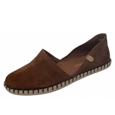 Verbenas Carmen Slipper in mocca