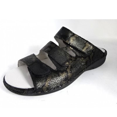 Waldläufer Pantolette in schwarz Waldläufer Pantolette in schwarz