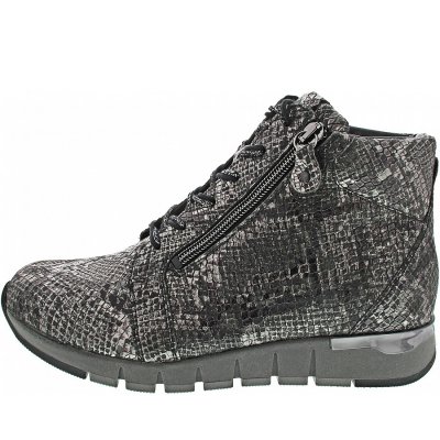 Waldläufer H-Petra Schnürstiefel in carbon