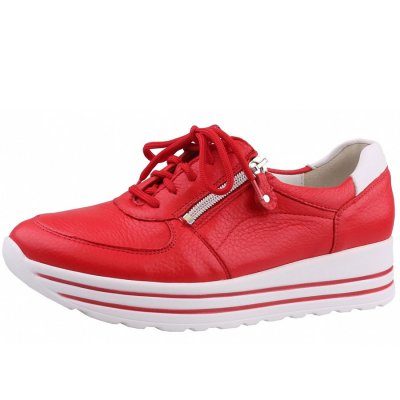 Waldläufer Halbschuh in rot/weiß Waldläufer Halbschuh in rot/weiß