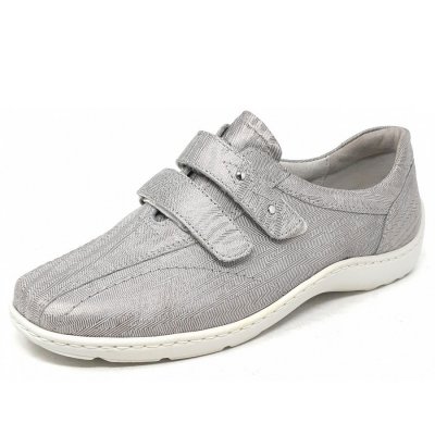 Waldläufer Henni Klettschuh in stein grau Waldläufer Henni Klettschuh in stein grau