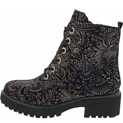 Waldläufer H-Luise Schnürstiefel in lila Waldläufer H-Luise Schnürstiefel in lila