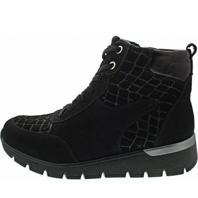 Waldläufer K-Ramona Schnürstiefel in schwarz