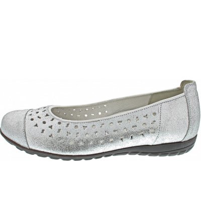 Waldläufer Hesima Ballerina in Glitter silber Waldläufer Hesima Ballerina in Glitter silber