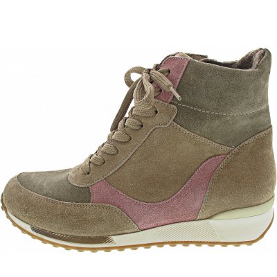 Waldläufer H-Jule Schnürstiefel in taupe birke altrosa Waldläufer H-Jule Schnürstiefel in taupe birke altrosa