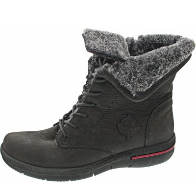 Waldläufer Hadessa Schnürstiefel in carbon