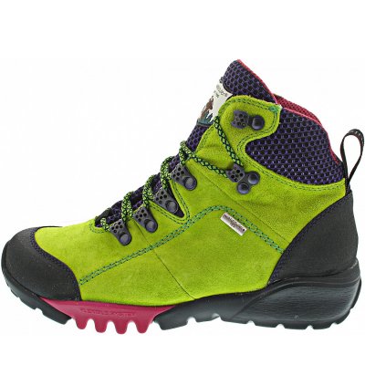 Waldläufer H-Amiata Schnürstiefel in grün lila purple Waldläufer H-Amiata Schnürstiefel in grün lila purple