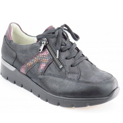 Waldläufer K-Ramona schwarz kombi. Sneaker in schwarz brunello Waldläufer K-Ramona schwarz kombi. Sneaker in schwarz brunello