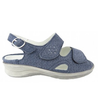 Waldläufer Merle jeans silber Sandale in JEANS SILBER