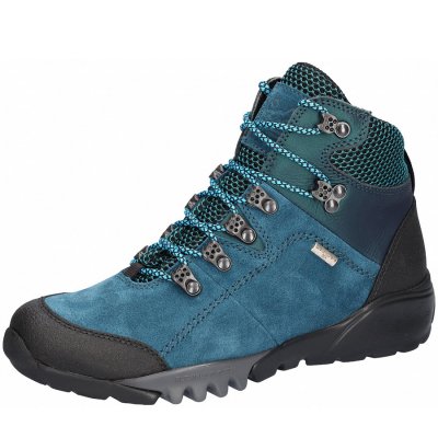 Waldläufer Amiata H Schnürstiefel in schwarz notte turk. Waldläufer Amiata H Schnürstiefel in schwarz notte turk.