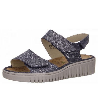 Waldläufer k-valerie Sandalette in blau
