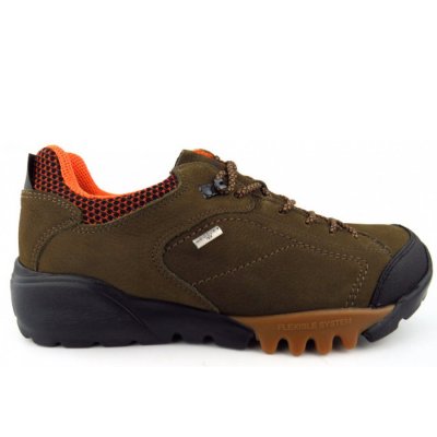 Waldläufer H-Fritz schlamm TEX Wanderschuh in SCHLAMM ORANGE