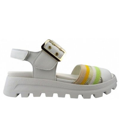 Waldläufer H-Nele VEGA Sandale in WEISS