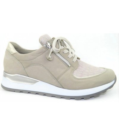 Waldläufer Hiroko Sneaker in STEIN SILBER STEIN Waldläufer Hiroko Sneaker in STEIN SILBER STEIN