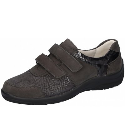 Waldläufer Hessna Weite H Klettschuh in carbon Waldläufer Hessna Weite H Klettschuh in carbon