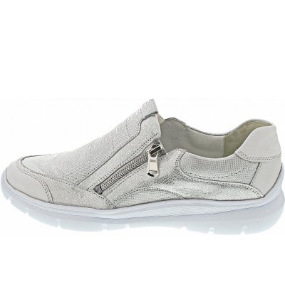 Waldläufer H-Leonie Slipper in weiss silber Waldläufer H-Leonie Slipper in weiss silber