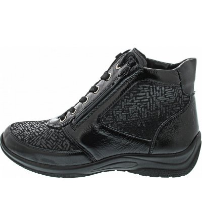 Waldläufer Hesna Schnürstiefel in schwarz Waldläufer Hesna Schnürstiefel in schwarz