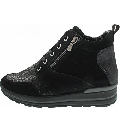 Waldläufer M-Sarah Schnürstiefel in schwarz Waldläufer M-Sarah Schnürstiefel in schwarz