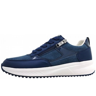 Waldläufer H-Mara Schnürer in flat blau 200 Waldläufer H-Mara Schnürer in flat blau 200