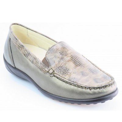 Waldläufer Memph./Point stone Slipper in stone/taupe Waldläufer Memph./Point stone Slipper in stone/taupe