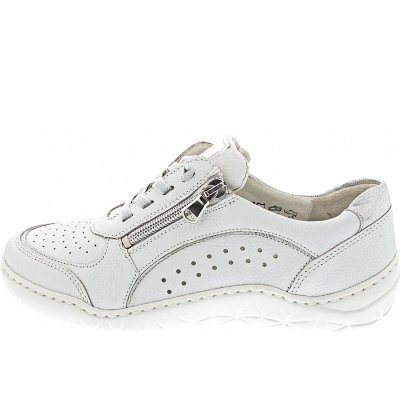 Waldläufer K-Milena sportlicher Schnürer in weiss silber Waldläufer K-Milena sportlicher Schnürer in weiss silber