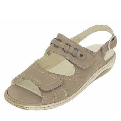 Waldläufer Gerda Sandale in Denver beige Waldläufer Gerda Sandale in Denver beige