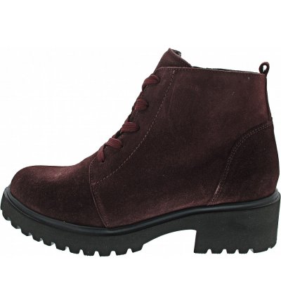 Waldläufer H-Luise Schnürstiefelette in bordo