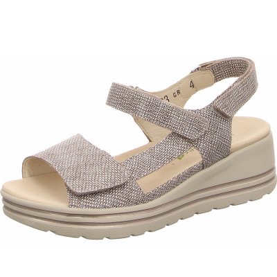 Waldläufer h-michelle Sandalette in grau kombi Waldläufer h-michelle Sandalette in grau kombi