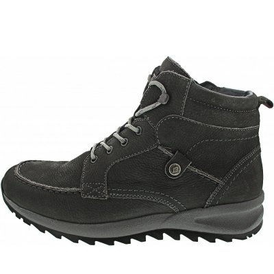 Waldläufer Helle Schnürstiefel in carbon LS:swz-grau Waldläufer Helle Schnürstiefel in carbon LS:swz-grau