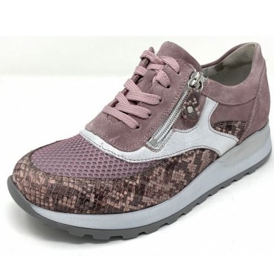 Waldläufer Hiroko Schnürer in Rosa / Silber Waldläufer Hiroko Schnürer in Rosa / Silber